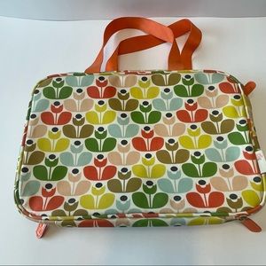 Orla Kiely Sweet Pea Weekender Bag Cosmetic Toiletries Travel Case